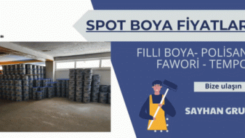 SPOT BOYA FİYATLARI